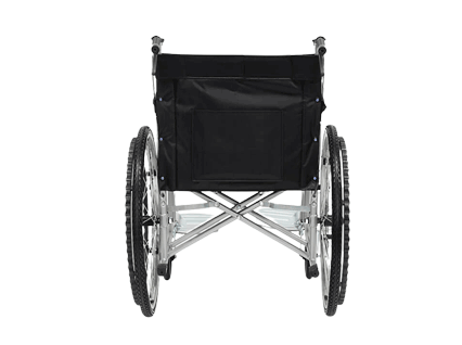접이식 수동 휠체어 24 인치 공압 와이어 타이어 YM119
